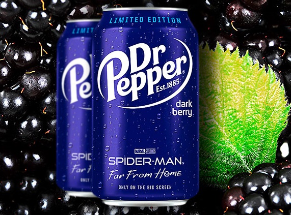 Компания «ФРИТАЙМТОРГ» привезла в Россию новинку Dr. Pepper Dark Berry
